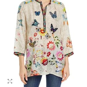 Johnny Was Kendra Silk Tunic